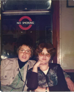 Klasenfahrt London (Joachim Opbladen und Dagmar Bilau)